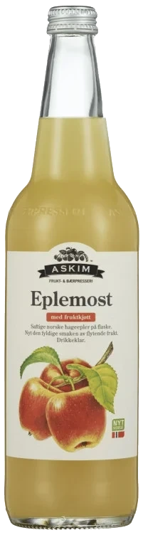 Eplemost med Fruktkjøtt Fl 0,7l Askim Frukt – og Bærpresseri