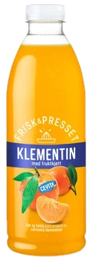 Klementinjuice m/Fruktkjøtt 1l Cevita
