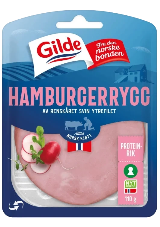 Hamburgerrygg 110g Enh