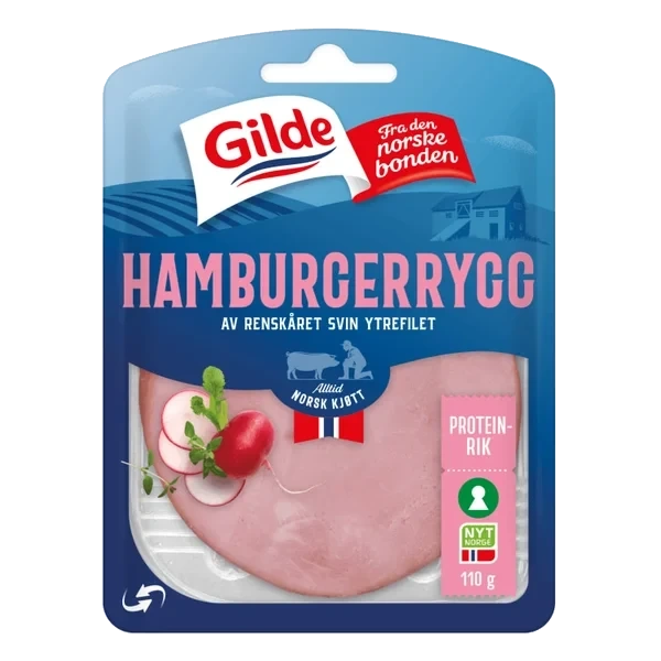 Hamburgerrygg 110g Enh