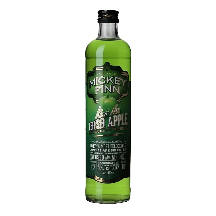 Mickey finn sour green apple 15% 50cl