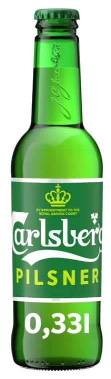 Carlsberg Pilsner 0,33l flaske