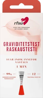Graviditetstest 12stk Rfsu