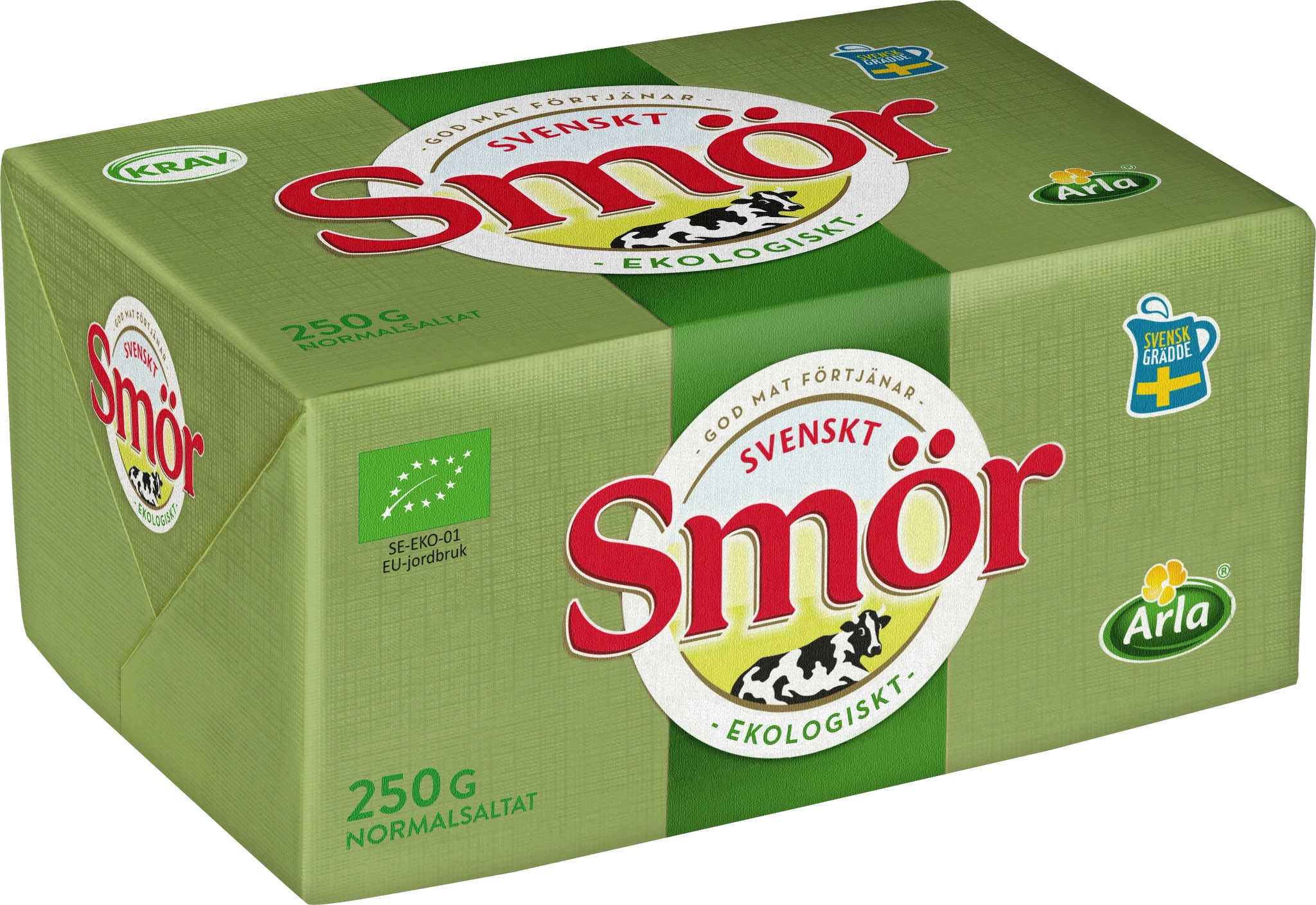 Eko smör normalsaltat 82% 250g