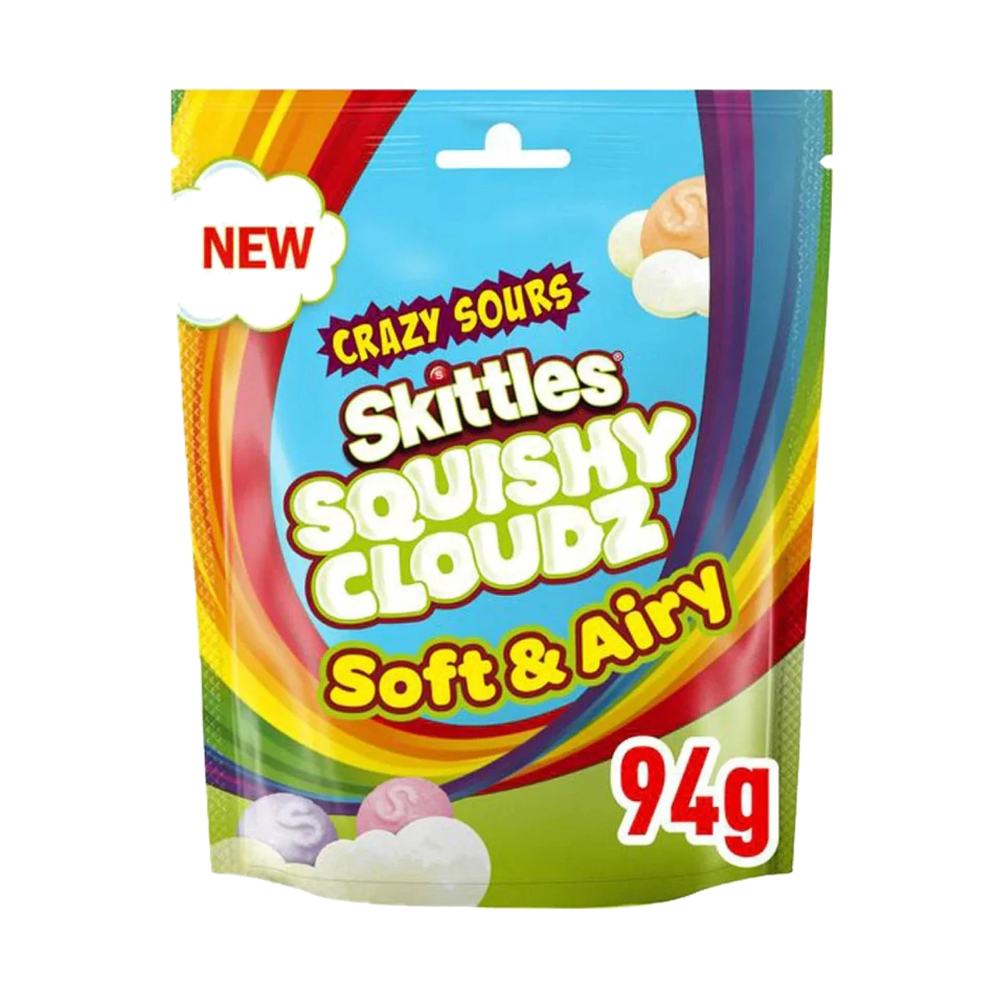 Skittles Squishy Cloudz Sour Green 94 g