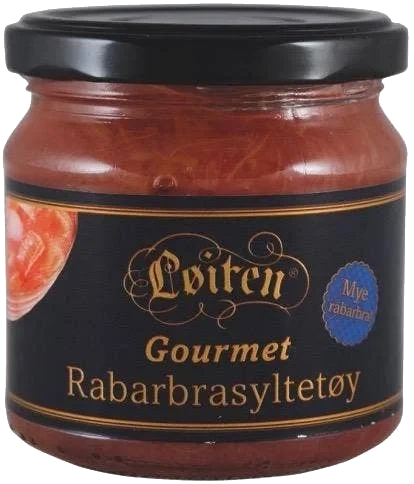 Rabarbrasyltetøy gourmet