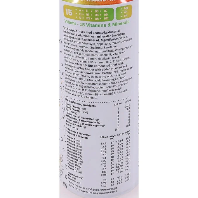 Dryck Ananas & Kaktus 24-pack