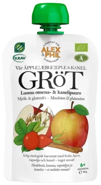 Eple- & Kanelgrøt 100g Alex&phil