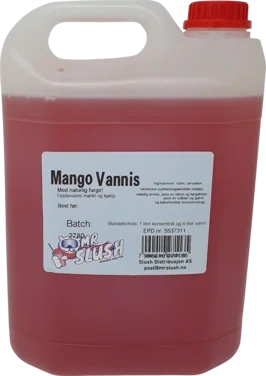 Slush-vannis med Mangosmak