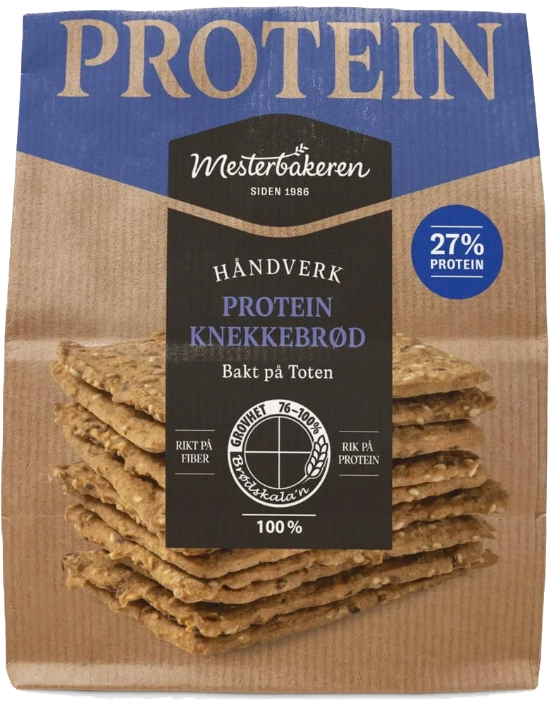 Knekkebrød Protein 10pk
