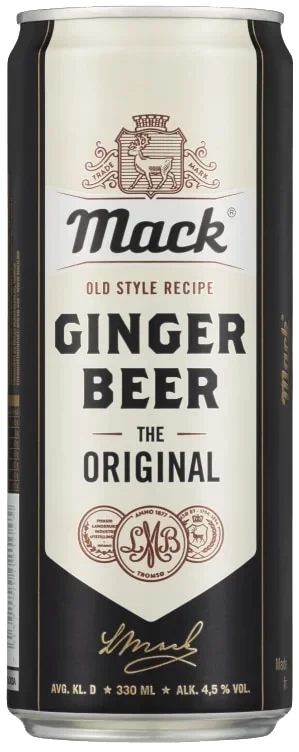 Mack Ginger Beer Original 0,33l boks