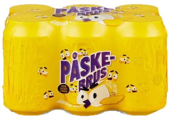 Påskebrus Uten Tilsatt Sukker 0,33lx6