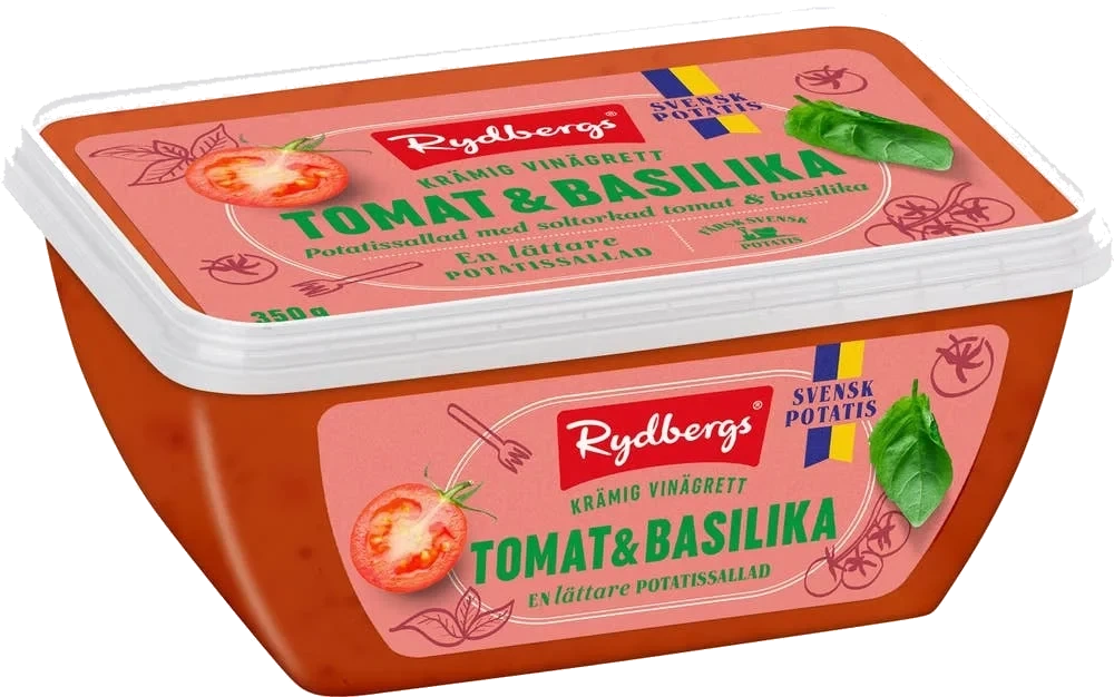 Potatissallad Tomat & Basilikavinägrett