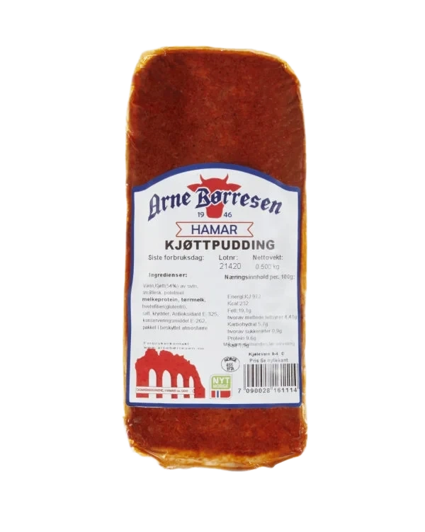 Kjøttpudding 500g Arne Børresen