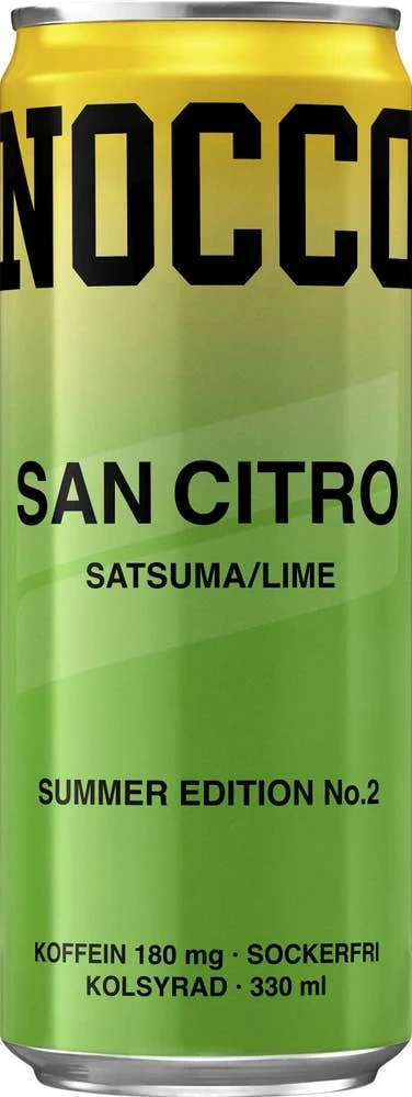 Energidryck San Citro Satsuma & Lime Sockerfri