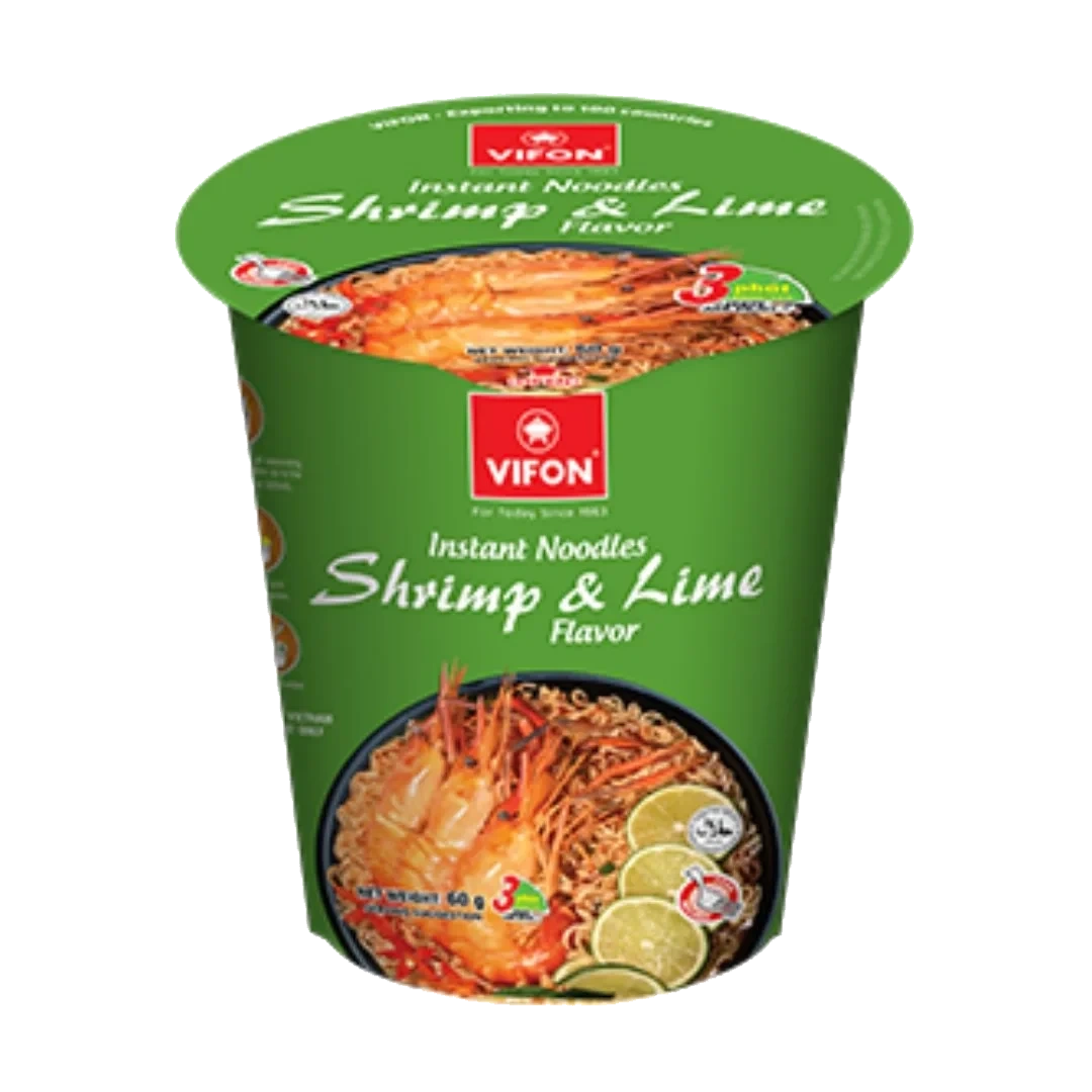VIFON Shrimp & Lime Noodle Cup 60 g
