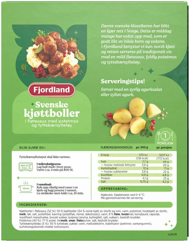 Svenske kjøttboller