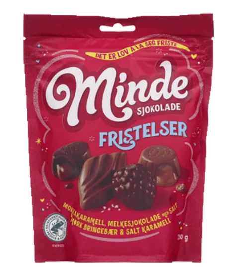 Minde Fristelser Rød 250g