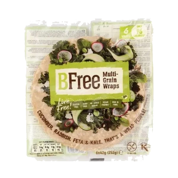 Multigrain Wraps - 6 stk