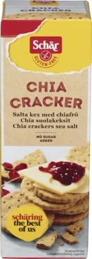 Schär Chia Crackers Sea Salt 160g