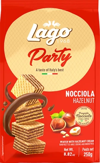 Lago Party w/hazelnut cream 250g