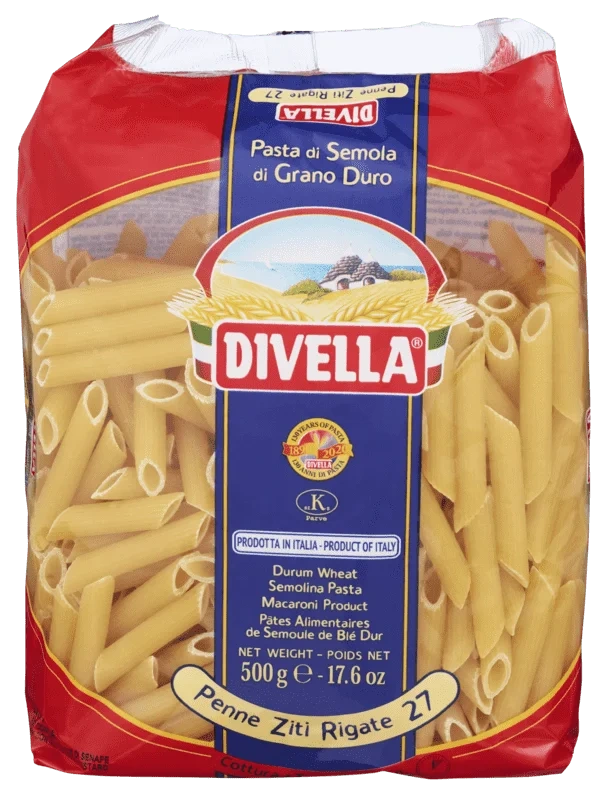 Divella Penne Zitti Rigate 500 500g