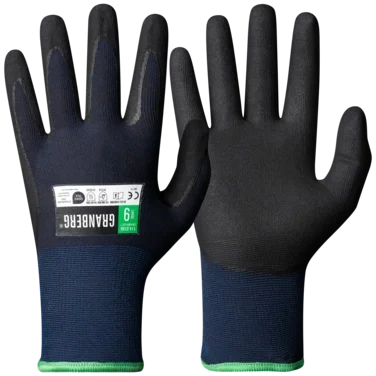 Berøringsskjerm-kompatible Monteringshansker Powerfit Oeko-tex 100- Godkjent Str 9