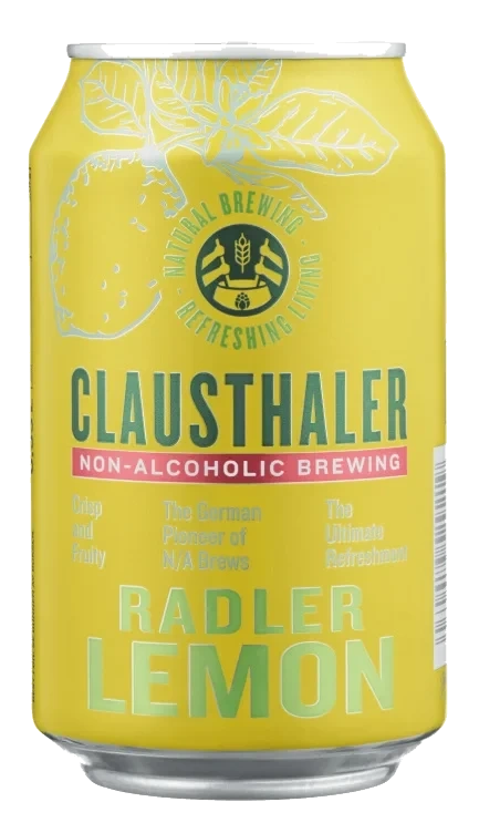Clausthaler Radler Lemon 0,33l boks
