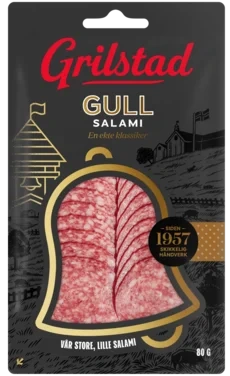 Gullsalami 80g Grilstad
