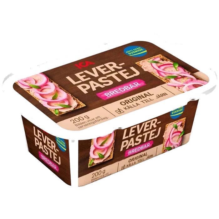 Leverpastej Original Bredbar 200g ICA
