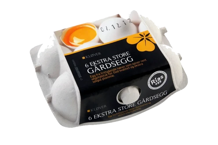 Gårdsegg Lykke Premium Xl 6pk