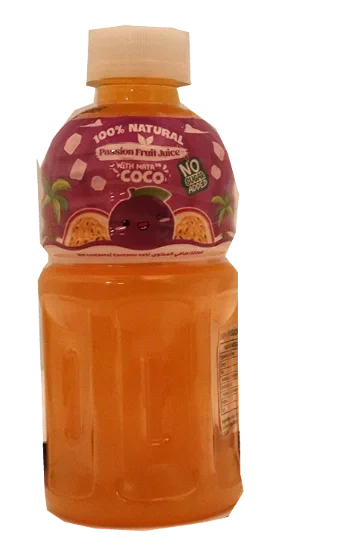 Nata de Coco Passion Fruit Juice 100% 0,32 l Nawon