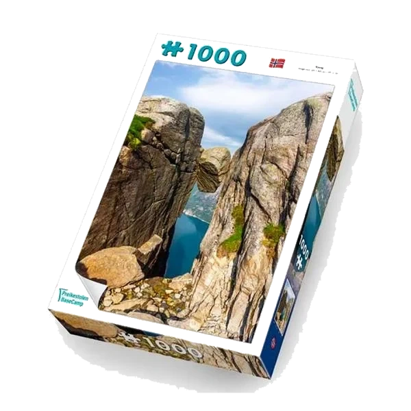 Puslespill 1000 Brikker - Kjerag