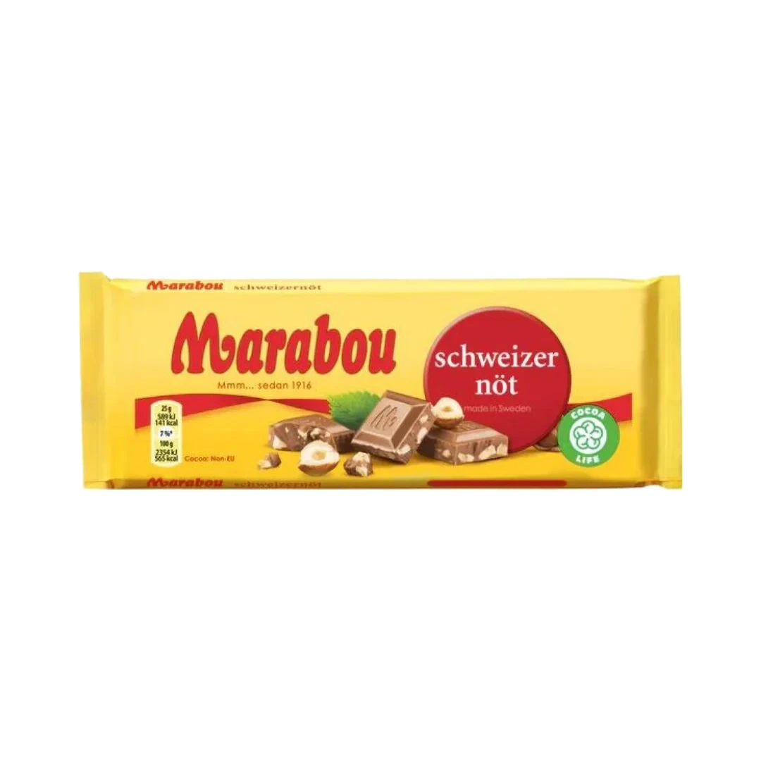 Marabou Schweizernöt 200 g DATOVARE