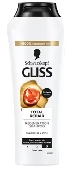 Gliss Total Repair Shampoo 250ml