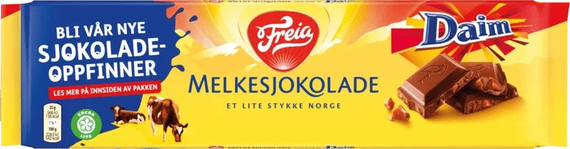 Melkesjokolade m/Daim 200g Freia