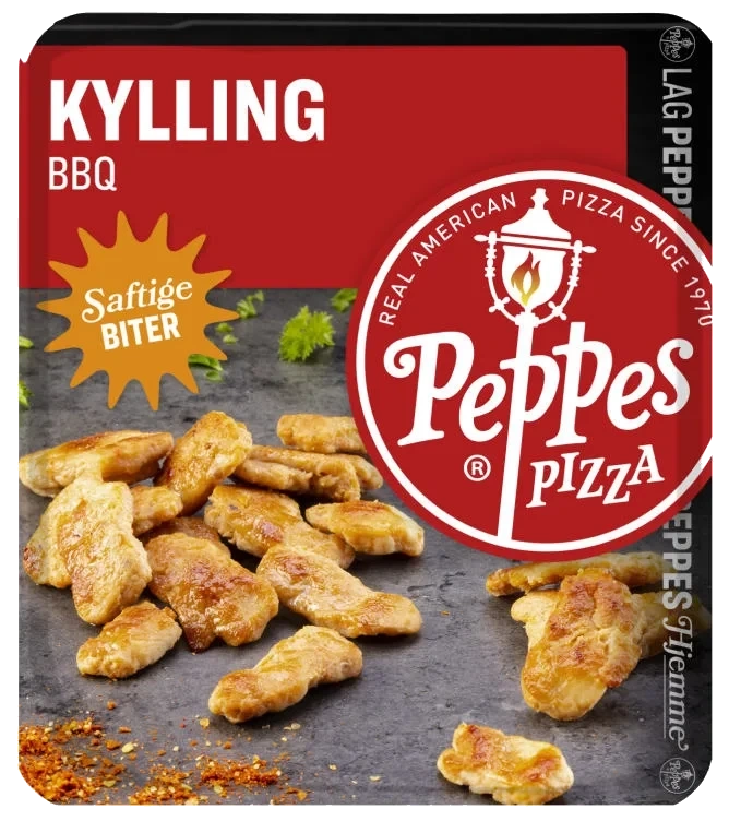 Kyllingstrimler Bbq 100g Peppes
