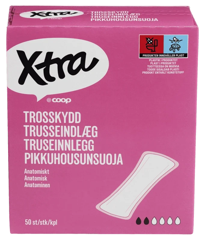 X-tra Truseinnlegg 50stk