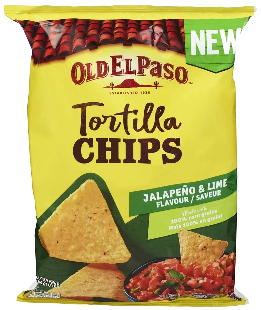 Tortilla Chips Jalapeno & Lime