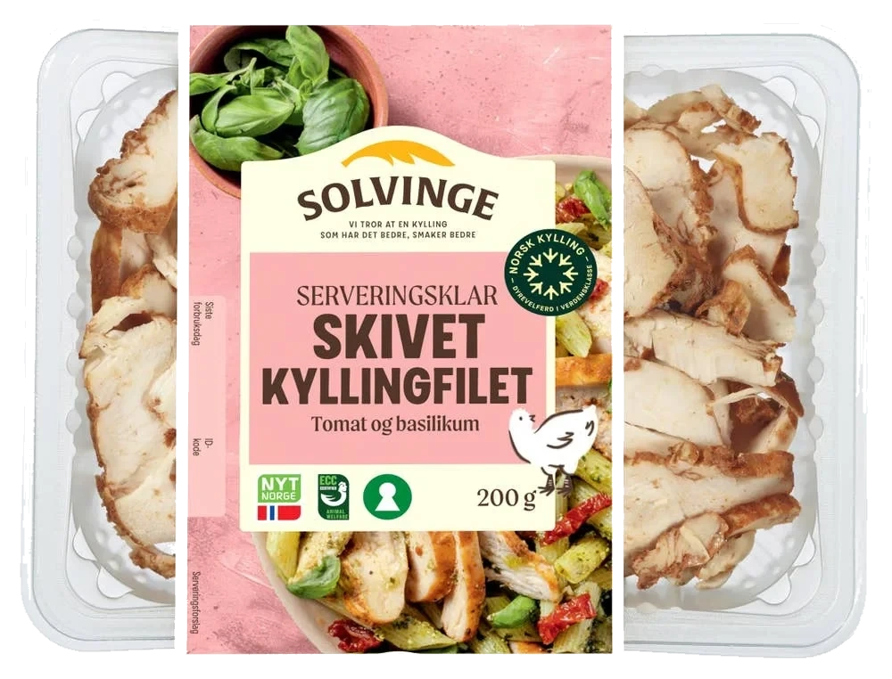 Skivet kyllingfilet