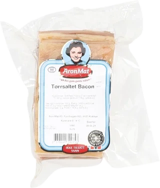 Tørrsaltet Bacon Ca250g Aron Mat