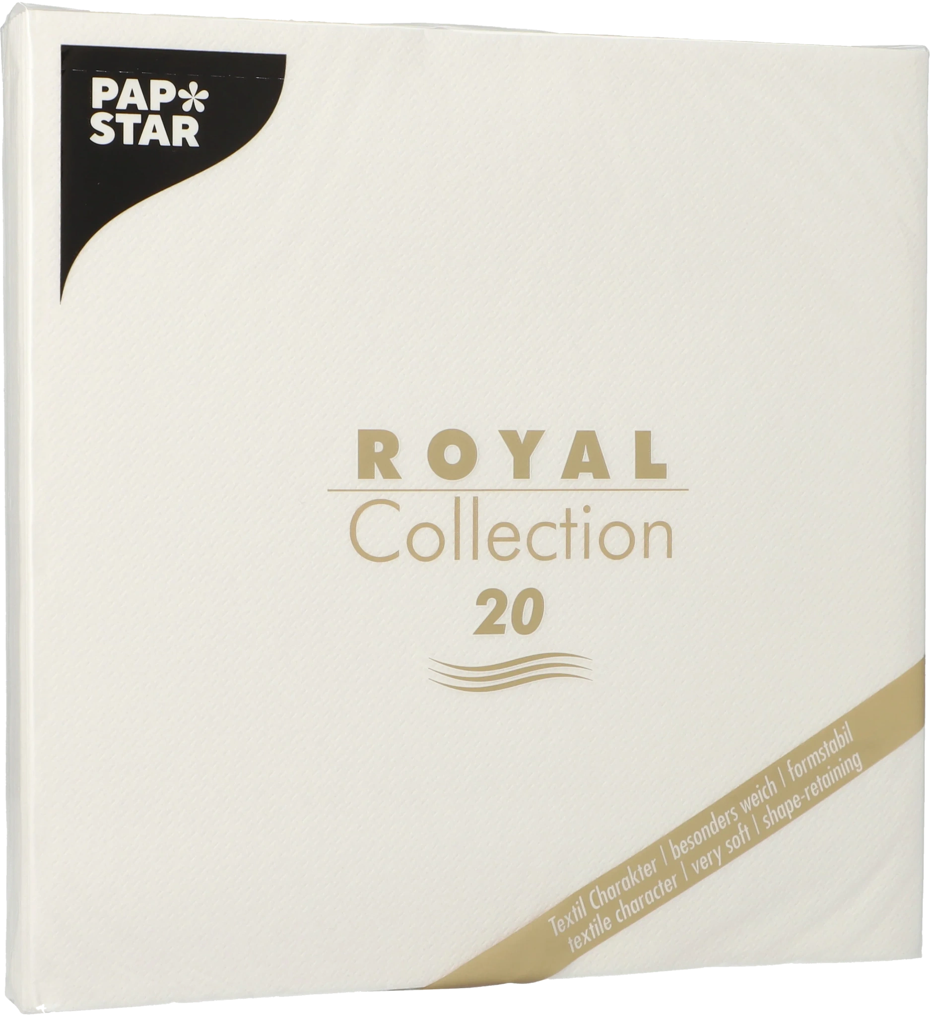 Servetter Royal Vit 40cm 20-pack
