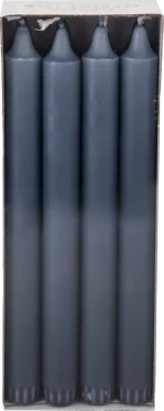 Änglamark Kronelys Stearin Blå 24cm 8pk