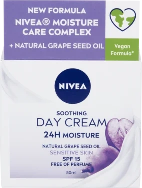 NIVEA Soothing Day Cream 24h Moisture 50 ml