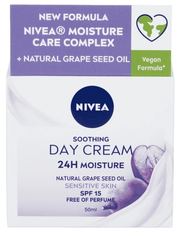 NIVEA Soothing Day Cream 24h Moisture 50 ml