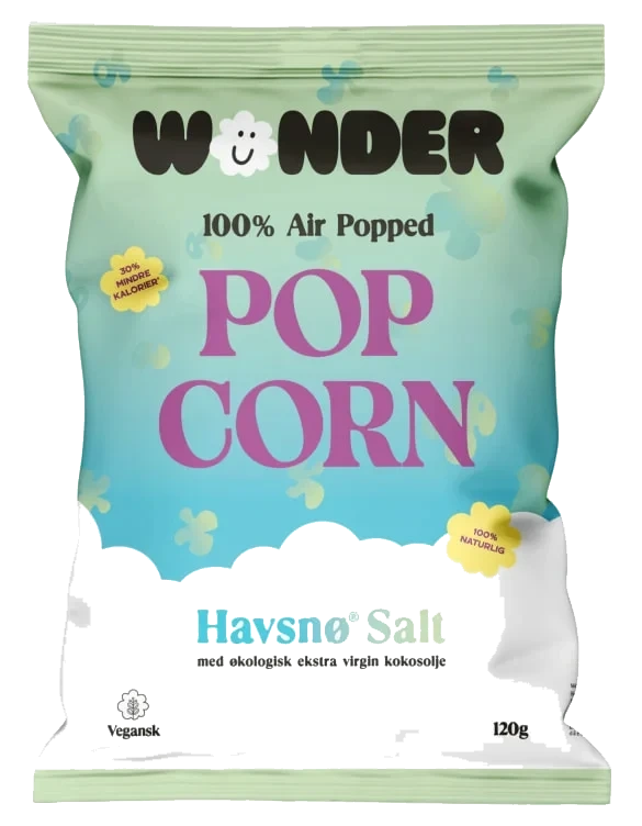 Popcorn 100% Air Salt 130g Wonder