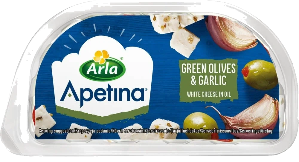 Apetina oliven og hvitløk