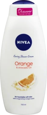 Nivea Shower Creme Orange & Avocado Oil, 750 ml