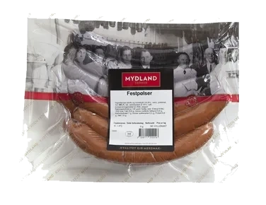 Festpølse Landbakk 12 Pr kg Mydland