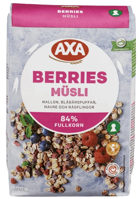 Axa Berries Müsli 600g